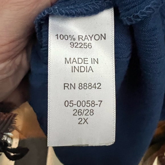 Woman Within Gauze Dress 26/28 - Picture 4 of 7